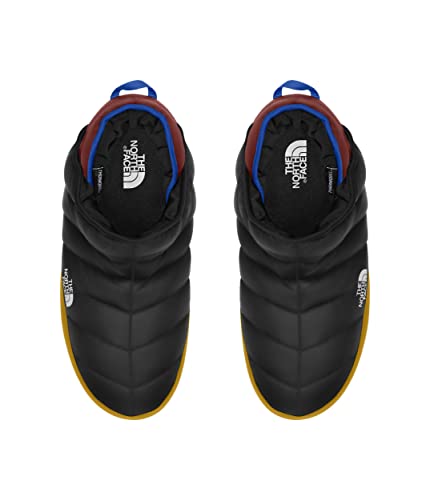 THE NORTH FACE Men's ThermoBall Traction Bootie, TNF Black/ Brick House Red, 93