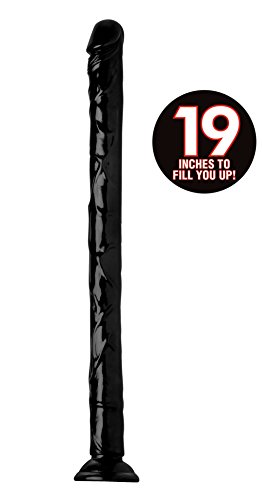 Hosed 19 Inch Realistic Anal Dildo | Extra Long Butt Plug For Deeper Penetration, Lifelike Sex Toy For Men, Women, And Couples | Powerful Suction Cup And Slightly Flexible #TOP3
