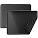 Ktrio 2 Pack Mouse Pad with Stitched Edges Mousepads Bulk with Lycra Cloth, Non-Slip Rubber Base, Waterproof Coating Mouse Pads for Computers, Laptop, Office & Home, 11x8.5in, 3mm, Black