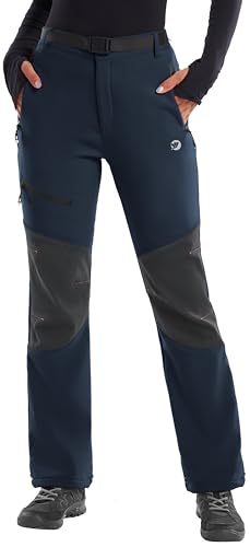 IUGA Snow Pants Womens Ski Waterproof Softshell Insulated Hiking Outdoor