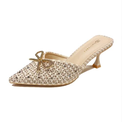Talons hauts Baotou avec bout pointu fermé pour un confort absolu
