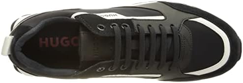 HUGO Men's Modern Sneaker, Dark Blue401, 6 | Image 4