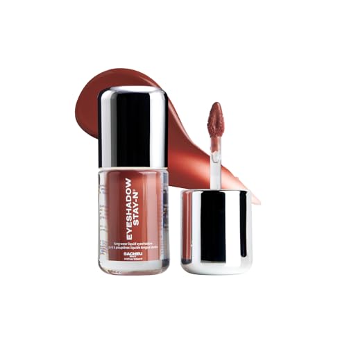 Sacheu Liquid Eyeshadow STAY-N Longwear Eye Makeup — Buildable Highly Pigmented & Blendable Eye Shadow Cream in Matte & Shimmer Finishes (Sp-ICE)