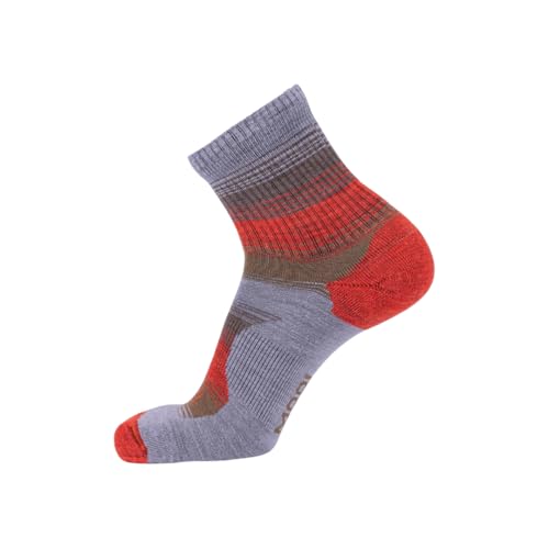 Image of GRIP6 Wool Micro-Crew Socks: Lightweight Wool Socks for Hiking, All Day Comfort - Wicking Crew Socks for Men and Women