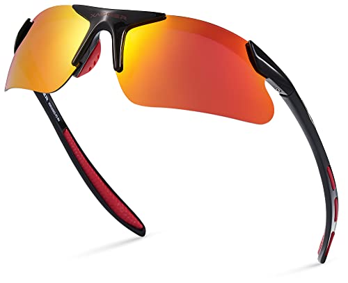 Image of Kids Youth Polarized Sports Sunglasses for Boys Girls Baseball Softball Glasses TR90 Frame