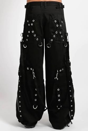 X-Strap Zip Off Pants [BLACK/BLACK]3