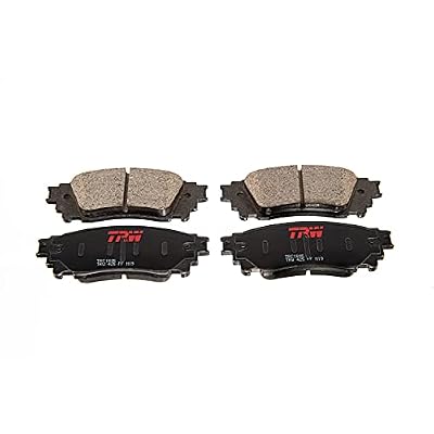 TRW Disc Brake Pad Set TRM0652, OE Quality, Replacement for Cars