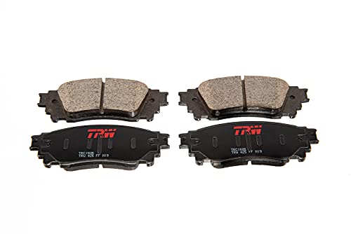 Image of TRW Pro TRH1260A Disc Brake Pad Set For BMW 328i 2007-2013, Front, And Other Applications