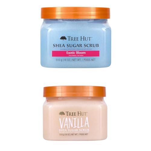 Tree Hut Exotic Bloom & Vanilla Scrub Bundle