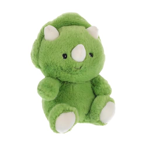 Image of Flufies Plush Toys - Snuggly and Aesthetic Stuff Plush Toys and Baby Toys - Soft Toys for Baby Girl and Baby Boy - Soft Toys for Girlfriend Gift (Woolen Dino)