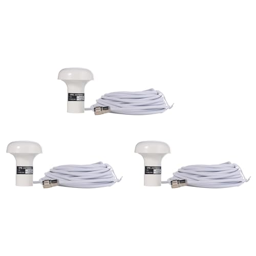 Antenne GPS Marine HA-017 Résolution des Pertes de Signal, Câble RG-58 10M Interface TNC, x3