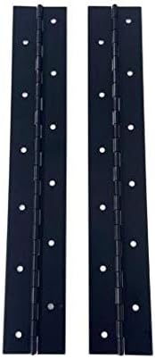 Aluminum Boat Piano Hinge- Black Anodized 1 x 1 x 12 (Pair) Cabinet Hinges Kitchen Cabinet Hinges Cabinet Door Hinges Cabinet Hinge Small Hinges Hinges Small Kitchen Cabinet Doors