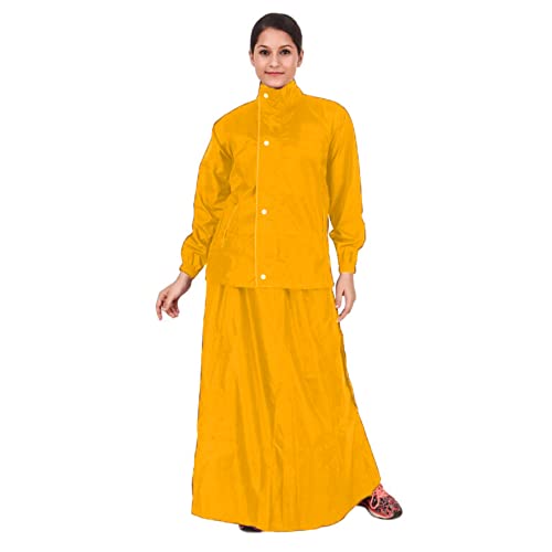 Image of Reoutlook Raincoat Waterproof Rain Skirt Top