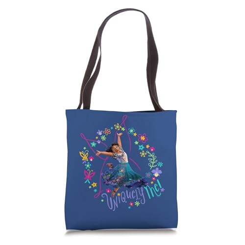 Tote bag Disney Encanto Mirabel en tissu imprimé papillon rose