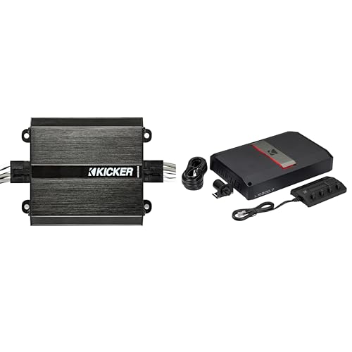 Kicker LX1300.7, 46KISLOAD4 Smart Radio Interface, 4-Channels Full Range 125 Watt, 2-Channels 65 Watt & 700 Watt Subwoofer Channel (51LX13007)