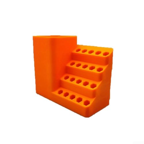 Organisez efficacement vos outils avec un étui de rangement pour embouts de tournevis 20/50 trous pour un transport facile (20 trous)