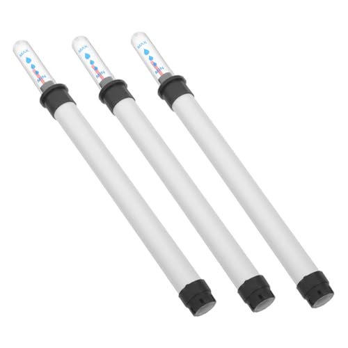 lurrose 3個 水位表示器 プラスチック製 花鉢用水位計 水不足リマインダー 植物の水管理に 園 温室 室内栽培対応 浮き標示による簡単確認