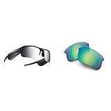 Bose Frames Sport Sunglasses & Lenses Bundle- Includes Bose Frames Audio Sunglasses (Tempo Style) and Interchangeable Polarized Lenses (Blue)