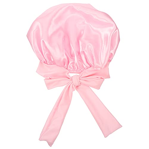 Bonnet de nuit satin pour le sommeil protège les cheveux longs et bouclés