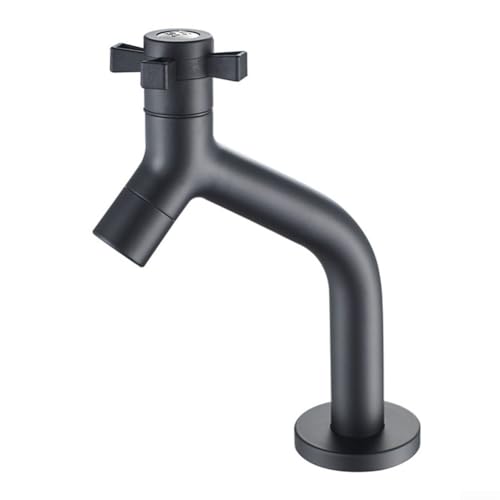 Sink Cold Water Faucet Pedestal Valve 9518 Stainless Steel Single