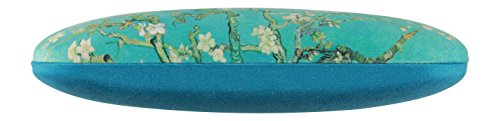 Vincent Van Gogh Blossoms Art Premium Quality Eyeglass Case And Matching Microfiber Eyeglasses Cleaning Cloth (Blossoms) #TOP2
