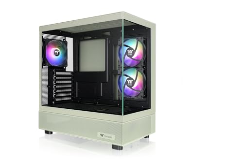 Image of TT View 270 Plus TG ARGB MID Tower Win Matcha Green 3 Fans CA-1Y7-00MEWN-01