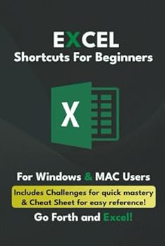 Paperback Excel Shortcuts for Beginners Book