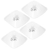 COLLBATH Ciotola Raccogli Olio per 4pezzi Plastico Bianco Cucina Capiente Facile da Pulire