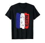Barista Frankreich Flagge Kaffee Koffein Kaffeeliebhaber T-Shirt