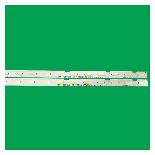 Tira de retroiluminación LED para solucionar pantalla oscura en UE65NU7092U y UE65NU6025K 5
