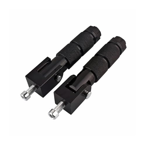 Repose-pieds pliants M8 en aluminium CNC haut de gamme pour moto et vélo