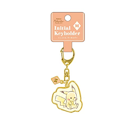カミオジャパン ポケモン ピカチュウ イニシャルキーホルダー M 300274
