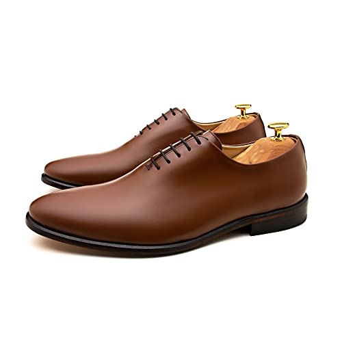 Image of Leather Classic /Formal Shoes Oxfords Wholecut Madrid