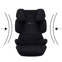 CBX by CYBEX Kinder-Autositz Solution X i-Fix, Für Autos mit und ohne ISOFIX, Ab ca. 3 bis 12 Jahre (100 - 150 cm), Ab ca. 15 bis 50 kg, Schwarz – Ansicht 8