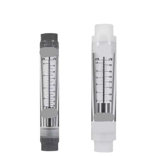 Débitmètre d'eau vertical en acier inoxydable pour réseau domestique