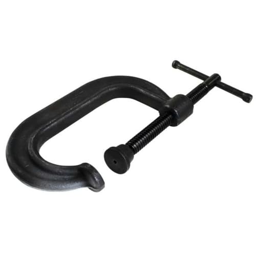 Bessey CDF403 3-Inch x 2-3/8-Inch Black Oxide Spindle Drop Forged C Clamp