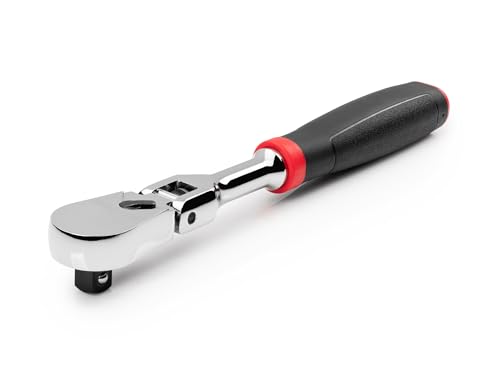 TEKTON 3/8 Inch Drive x 8 Inch Flex Head Comfort Grip Ratchet | SRH22108 by TEKTON - Image 2