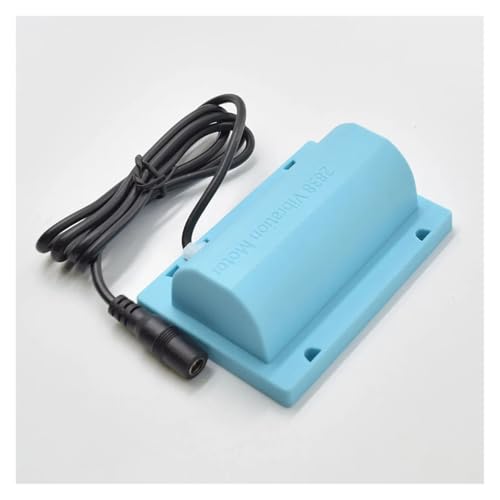 Motor de vibración plano de 12 V y 5000 rpm con fuente de alimentación para silla de masajes y almohadillas masajeadoras miniatura 1