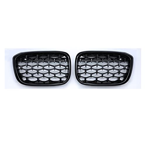 Parachoques delantero rejilla para X3 G01 G08 y X4 G02 (2017-2020) negro brillo