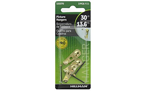Image of Hillman Classic Picture Hanger (30lb) 3 Pack