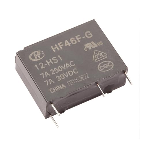 Relais HF46F-G pour automatisation de maison connectée et gestion domotique 12V