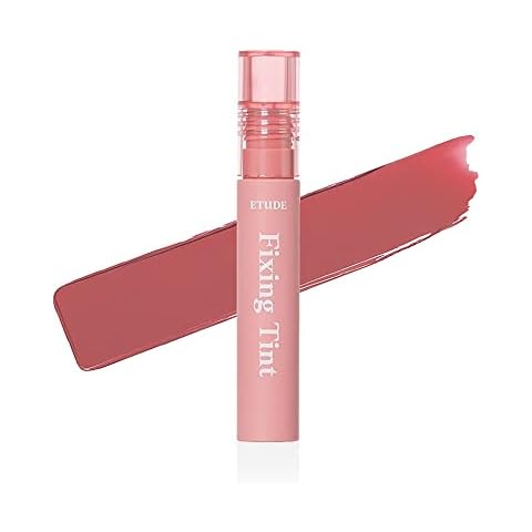 ETUDE Fixing Tint #05 Midnight Mauve| Long Lasting High Pigmented Liquid Lipstick |Waterproof Lightweight Matte Finish Lip Stain| Full Coverage Cover