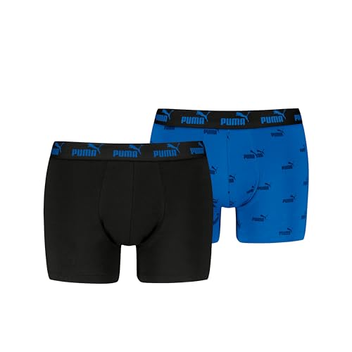 PUMA Herren Elements Boxer, Blue/Black, L EU