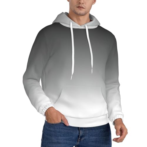 Sweat à capuche épais pour homme contre le froid de l'automne