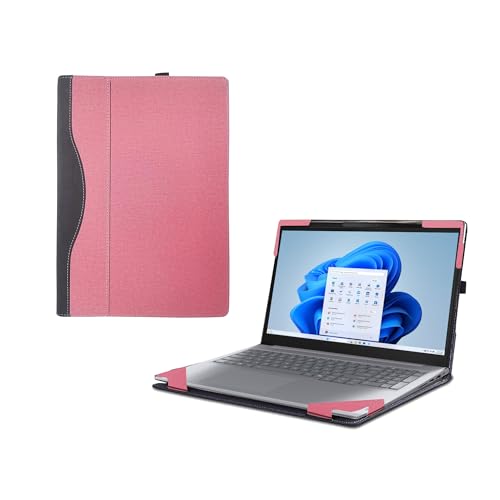 Funda para Laptop Lenovo ThinkBook 16 Gen 8 16'' Cuero PU Rosa miniatura 7