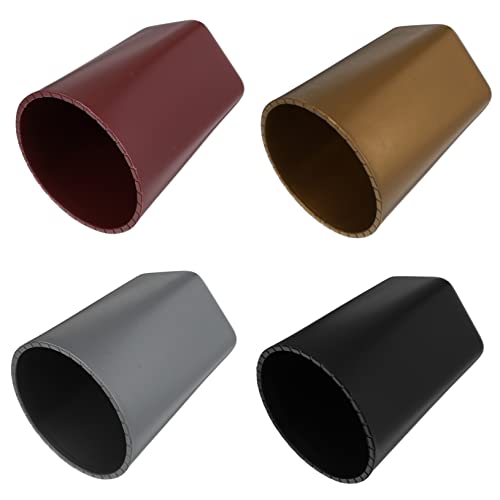 MUSISALY 4個 プラスチック製 サイコロカップ 五角形デザイン ダイス収納ホルダー ゲーム用品 テーブルゲーム