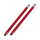 BESPORTBLE 2pcs Dual-Head Capacitive Touchscreen Stylus Pen with Replaceable Hexagonal Tips for Tablets and Smartphones, Portable Multifunctional Styluses for Digital Drawing and Note Taking