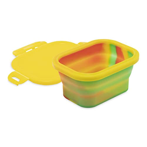 Truweigh Mini Crimson Digital Scale - (100G X 0.01G Rasta) -Digital Kitchen Scale With Bowl - Digital Travel Scale - Portable Food Scale - Meal Prep Weight Scale - Digital Gram Scale #TOP6