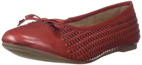 Hush Puppies womens WEAVE BALLERINA Red Sneaker - 4 UK (5545957) (B09CYH8QPY) Amazon Price History, Amazon Price Tracker