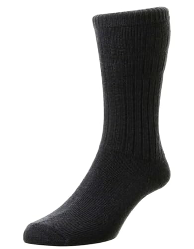 Men's 1 Pair Thermal Wool Softop Socks 12-14 Navy